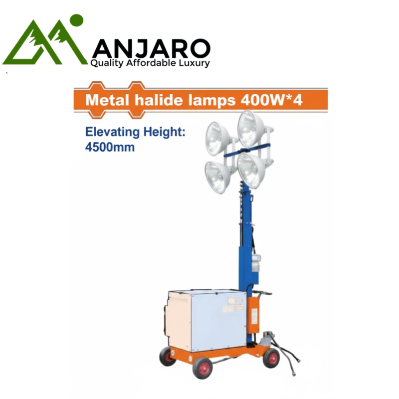 WMLT4Q40 4-Lamp 400 W Metal-Halide Light Tower