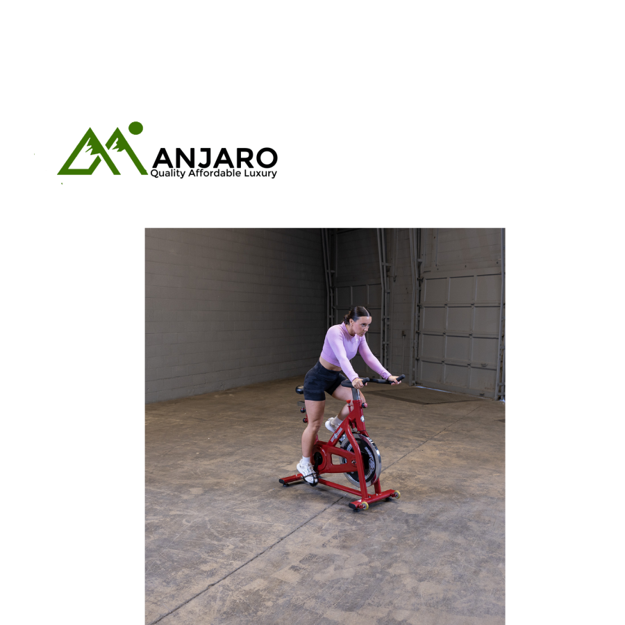 Best Fitness BFSB5 Indoor Training Cycle with 18kg Flywheel & Chain Drive – Maximize Your Fitness Potential