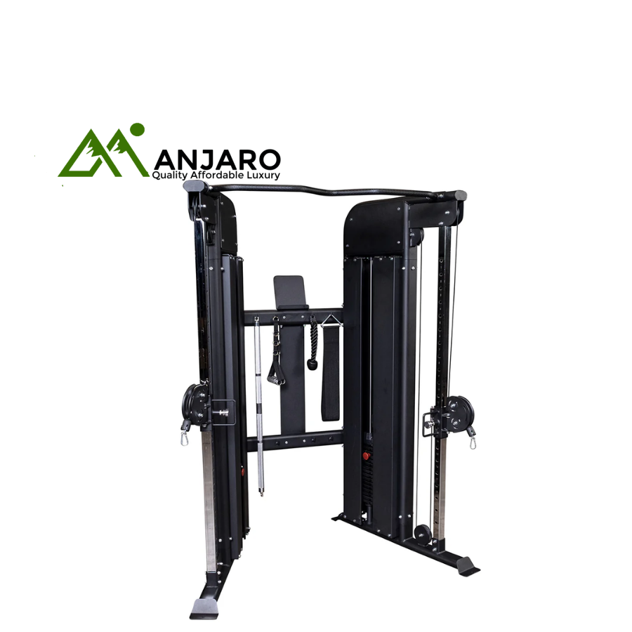 Body-Solid Functional Trainer GFT100C – Dual 72.5kg Weight Stacks & Integrated Chinning Bar