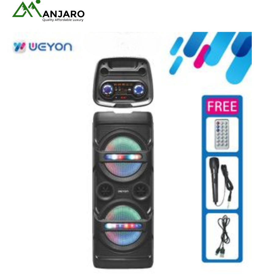 Weyon 831 Bluetooth Soundbar with Microphone – Wireless Speaker for TV, Music & Calls