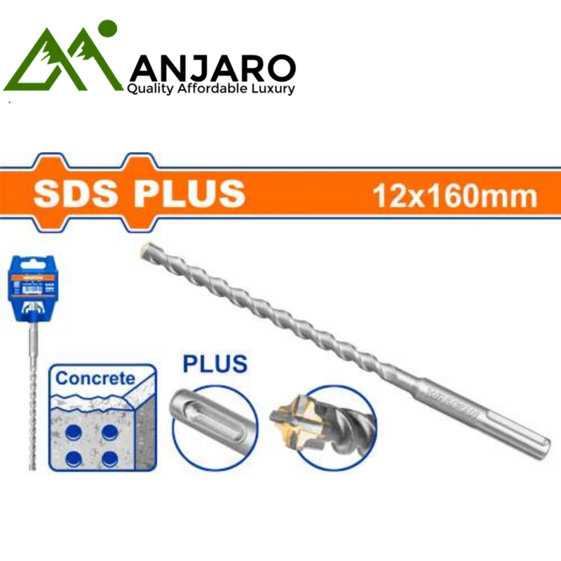 SDS Plus Hammer Drill Bit 12x160mm WHD3204