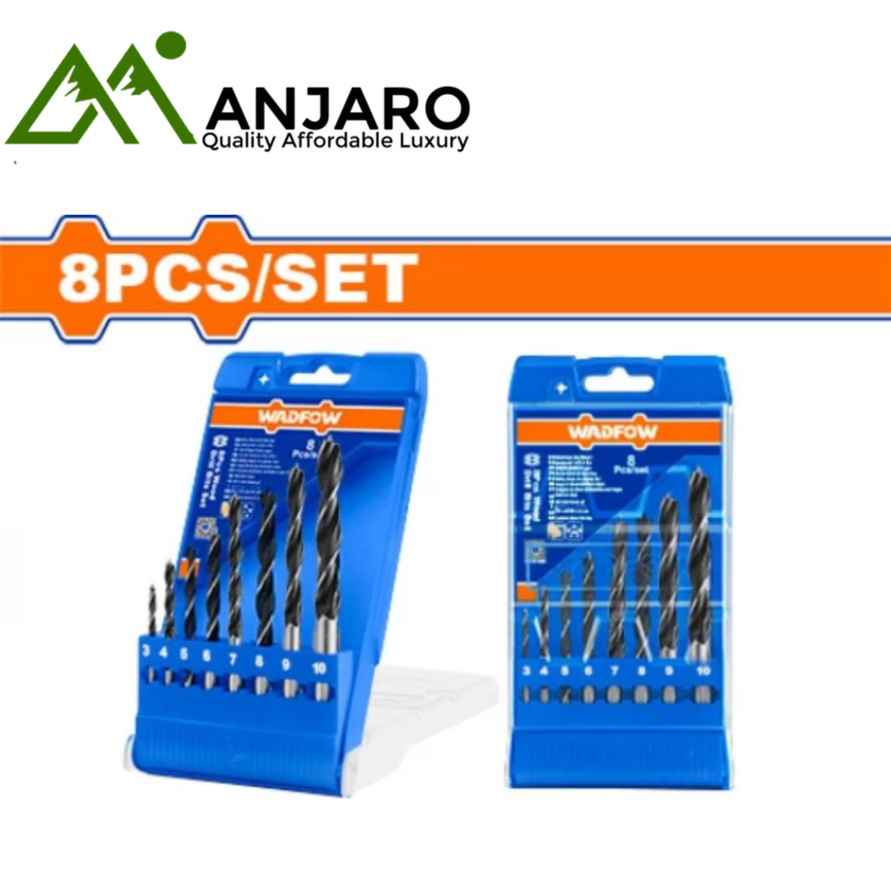 8‑Piece Wood Drill Bit Set WSJ6B08