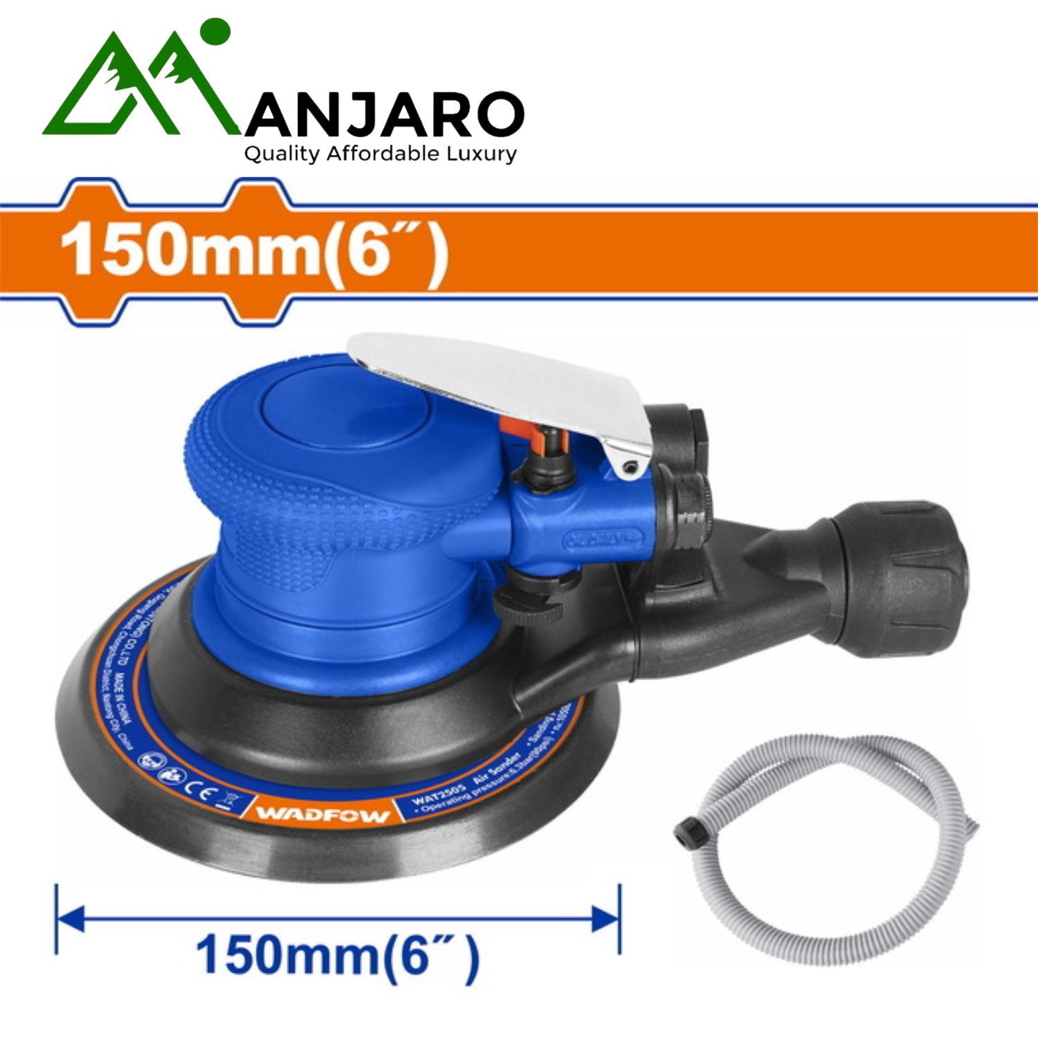 WAT2505 Air Sander 6" (150mm)
