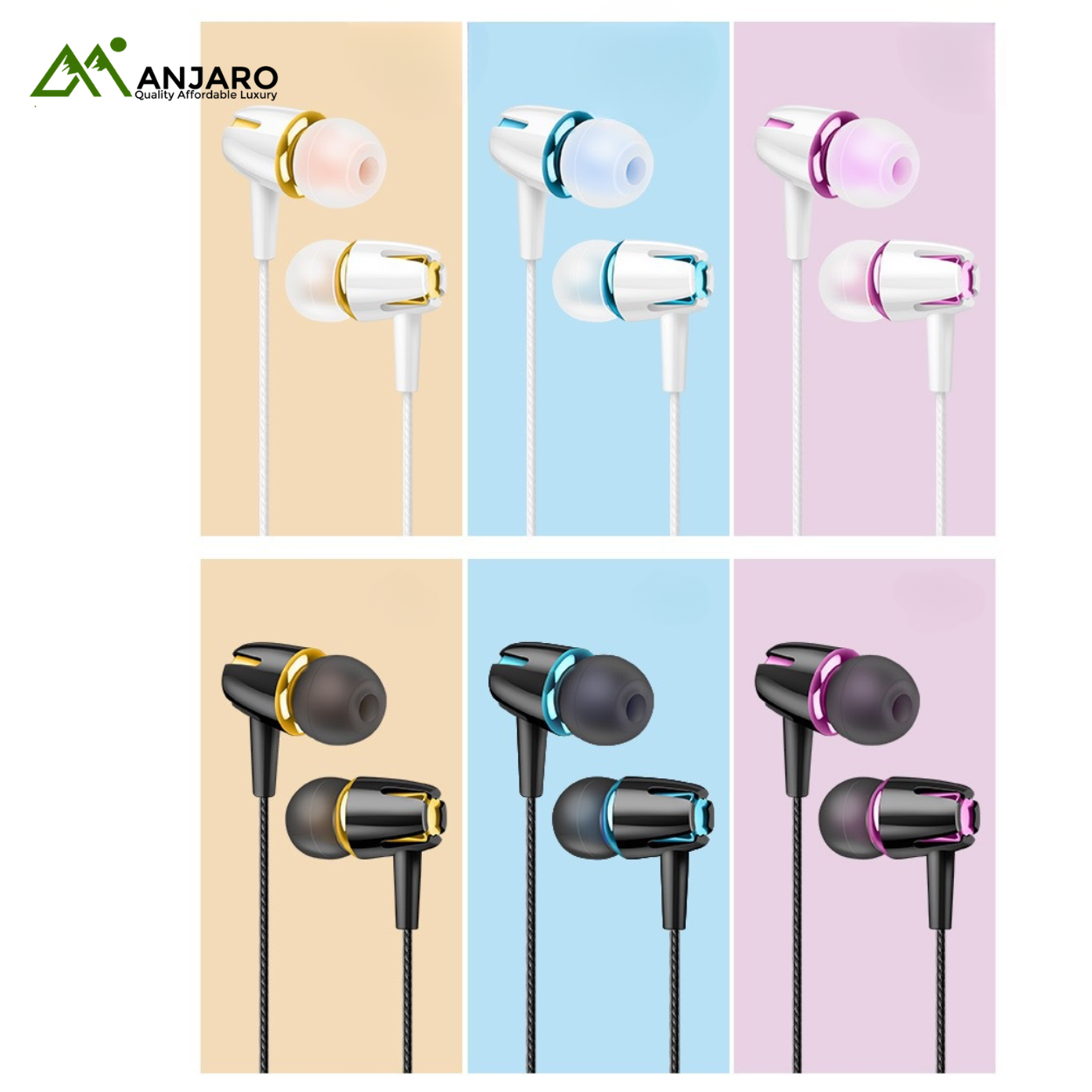 E-Series E18 In-Ear Wired Headphones(Shipping Fee Included)