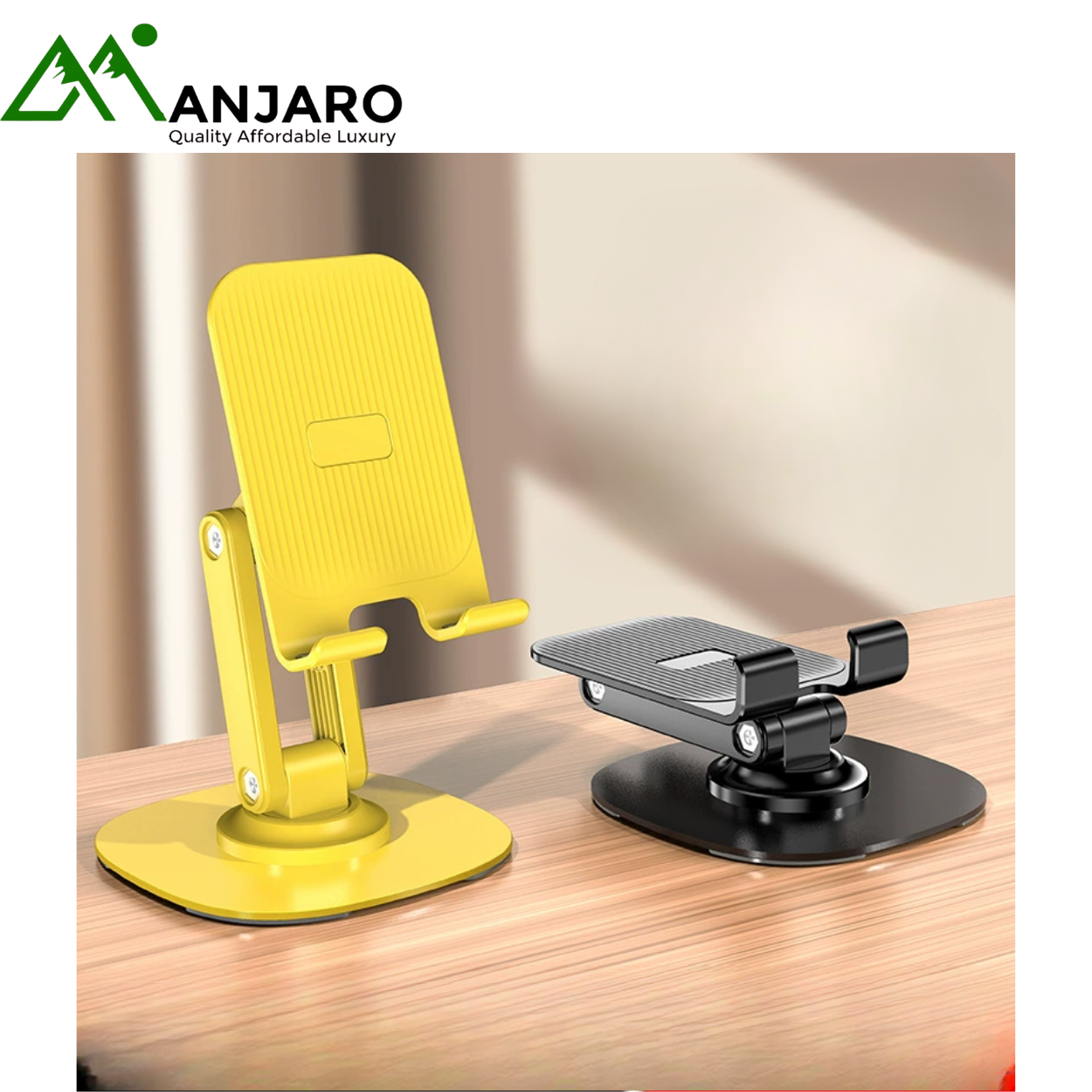 360° Rotating Alloy Phone & Tablet Stand (K69) (Shipping fee included)