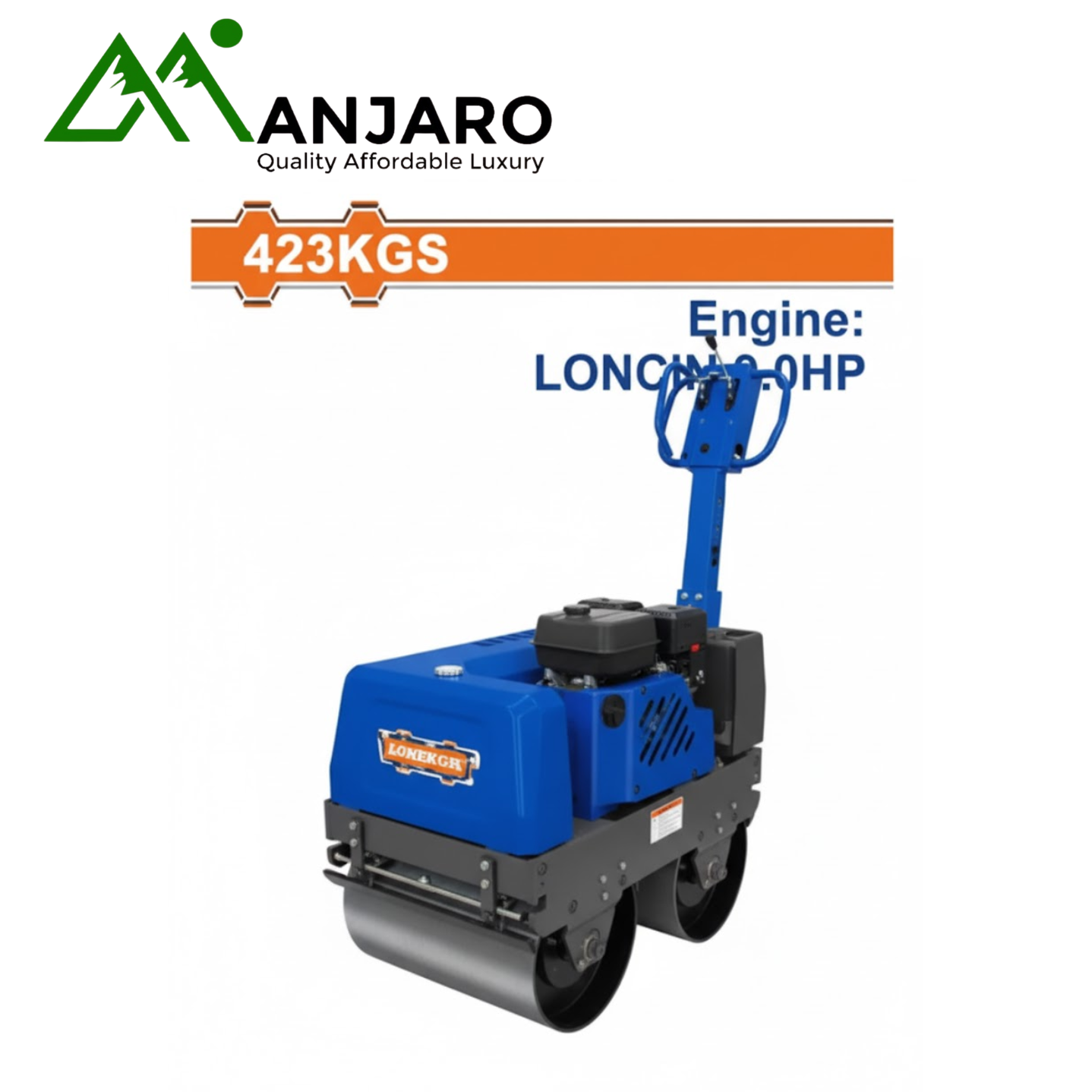 WDRR2Q502 Double Drum Roller 6.0kW (9.0HP)