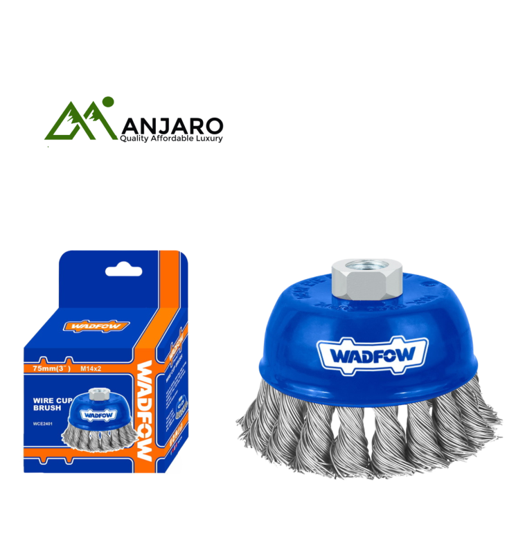 Wadfow WCE2402 & WCE2401 Wire Cup Brush