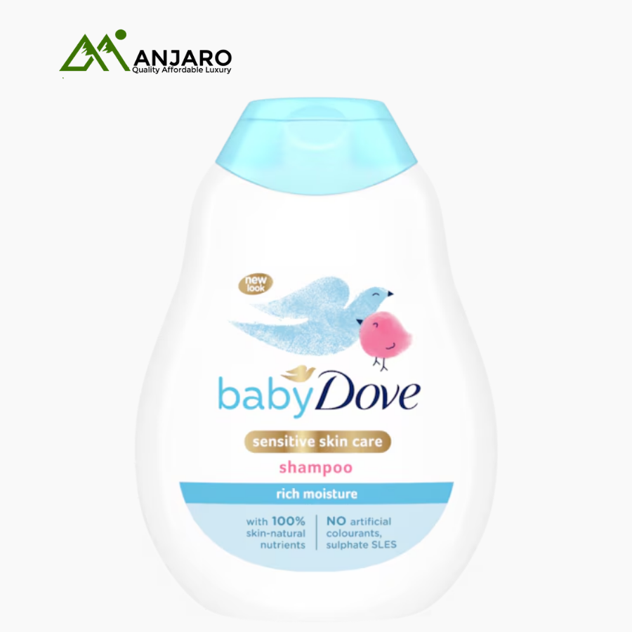 Baby Dove Rich Moisture Shampoo –Gentle Hydration for Soft, Healthy Baby Hair