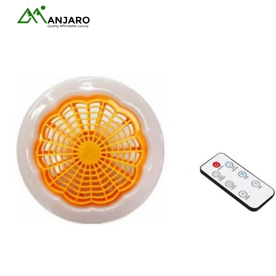 Juneng JN-102 LED Fan Light – 30W Cool White (6500K), Energy-Saving Ceiling Lamp 230×110mm