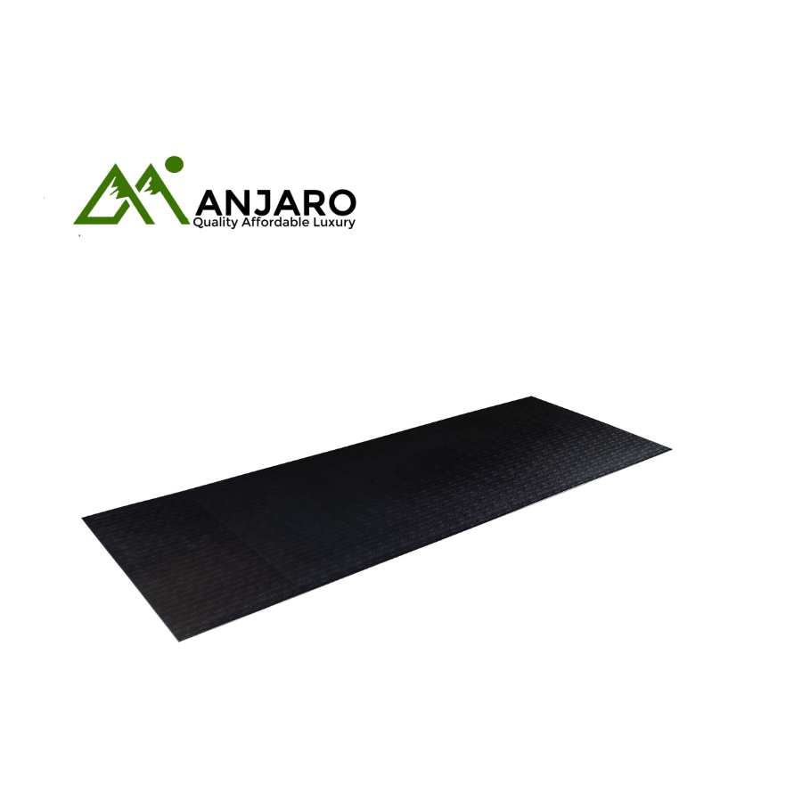 Body-Solid Tools Rower Mat RF38R (PVC) – Ultimate Floor Protection for Rowers, Treadmills & Long Cardio Equipment