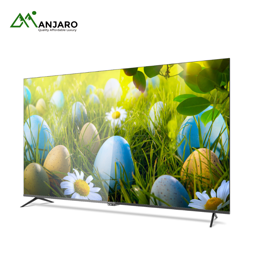 Mooved 75FSM01 75-Inch Full Screen Smart LED TV with T2+S2 Decoder – 4K Ultra HD Display & Wi-Fi Streaming