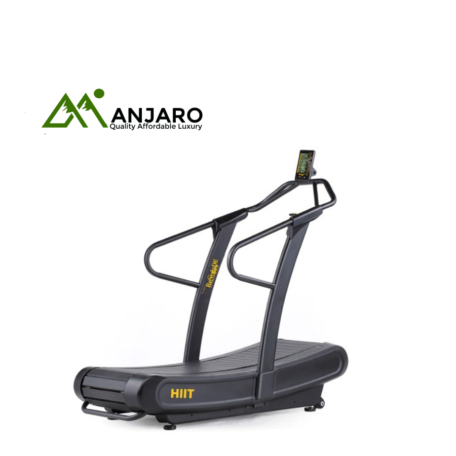 Renegade HIIT Runner ARUN50 Curved Treadmill – Self-Powered, Non-Motorized for Max Sprinting & HIIT