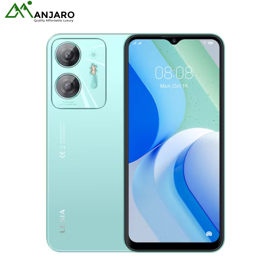 LESIA Young 2 Smartphone – 6.56 inch HD Display, 2+64GB Storage, 5000mAh Battery, 5+8MP Dual Camera