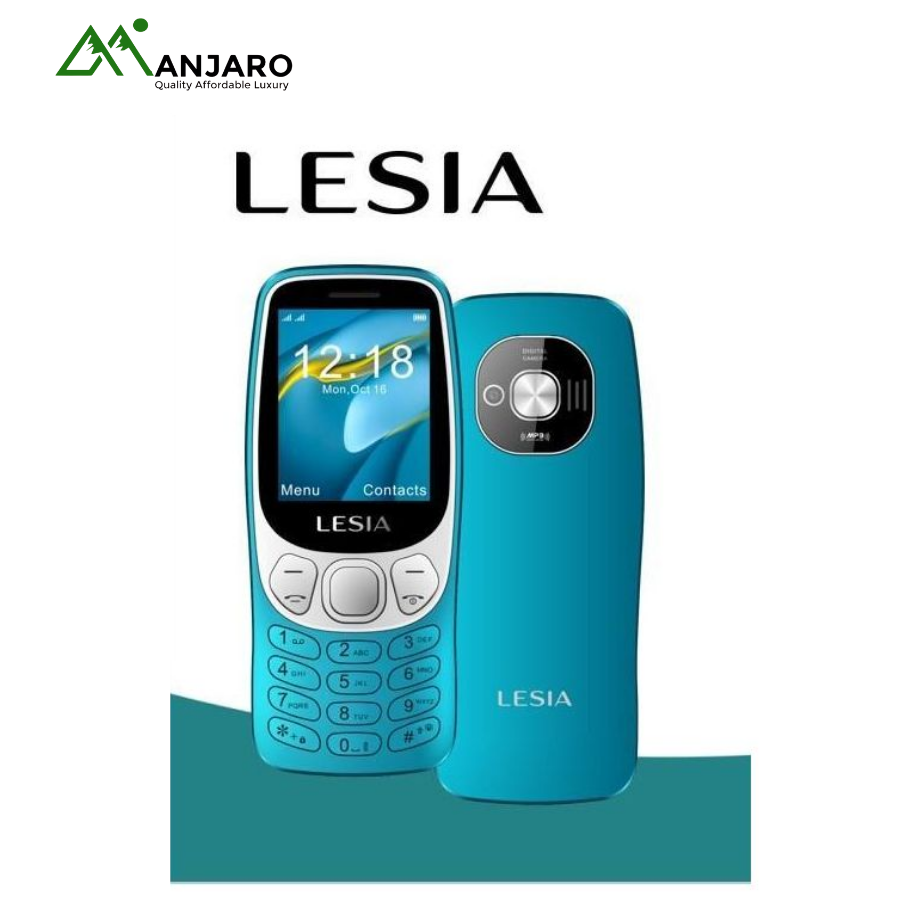LESIA L231 Feature Phone – 1.77 inch Display, Dual SIM, 1150mAh Battery, FM Radio & Torchlight