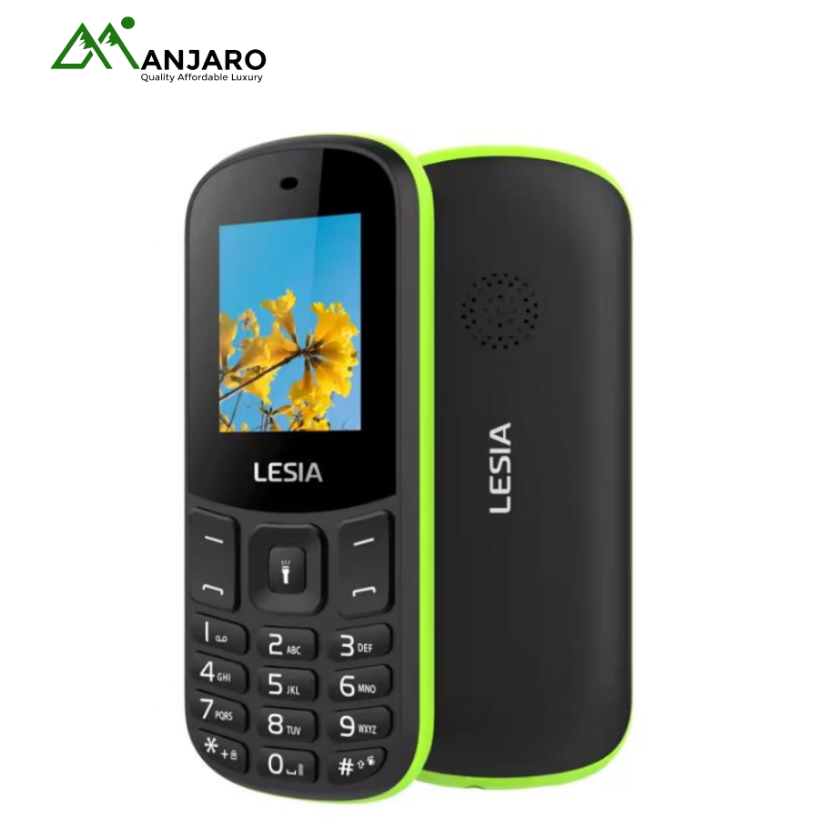 LESIA Prime-Mini Feature Phone – 1.77 inch Display, Dual SIM, 800mAh Battery, FM Radio & Torchlight