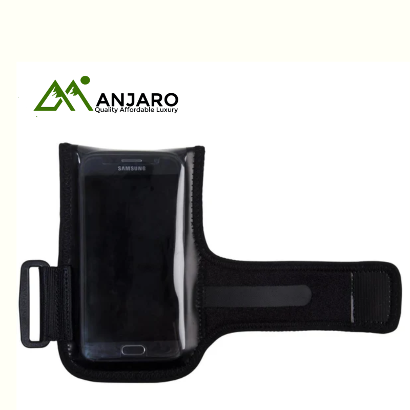 500 Cycling Smartphone Holder – Black | Universal Bike Mount with TPU Touchscreen Access