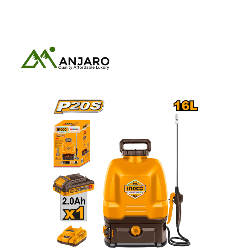 Ingco CSPLI20162 Cordless backpacksprayer
