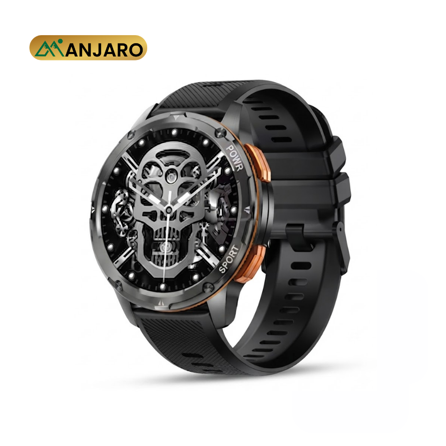 Wedtserha AK59 Smart Watch 1.43-Inch IP67 Waterproof – Bluetooth Calling Fitness Tracker with GPS & AI Voice Assistant