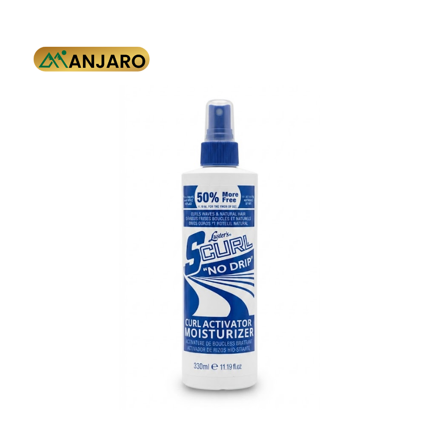 SCurl No Drip Activator Moisturizer 330ml – Curl Activator & Daily Hair Moisturizer for Soft, Defined & Healthy Curls