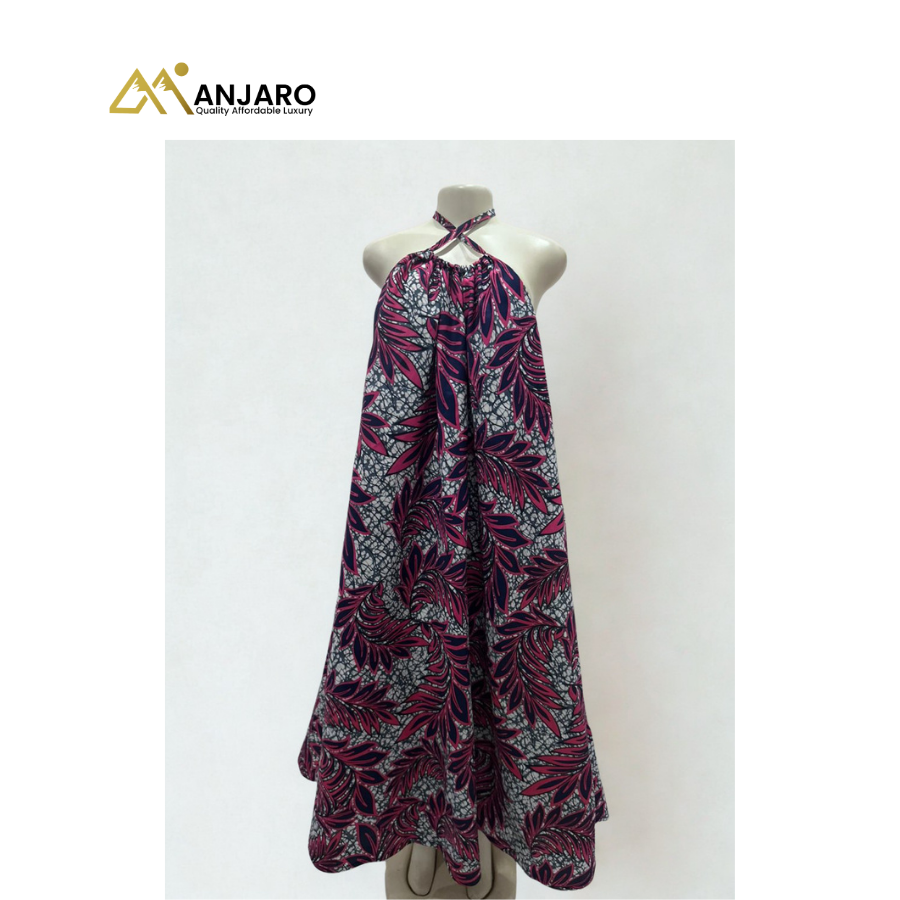 Ethereal Geo Full-Length Bubu – Crimson & Azure Edition