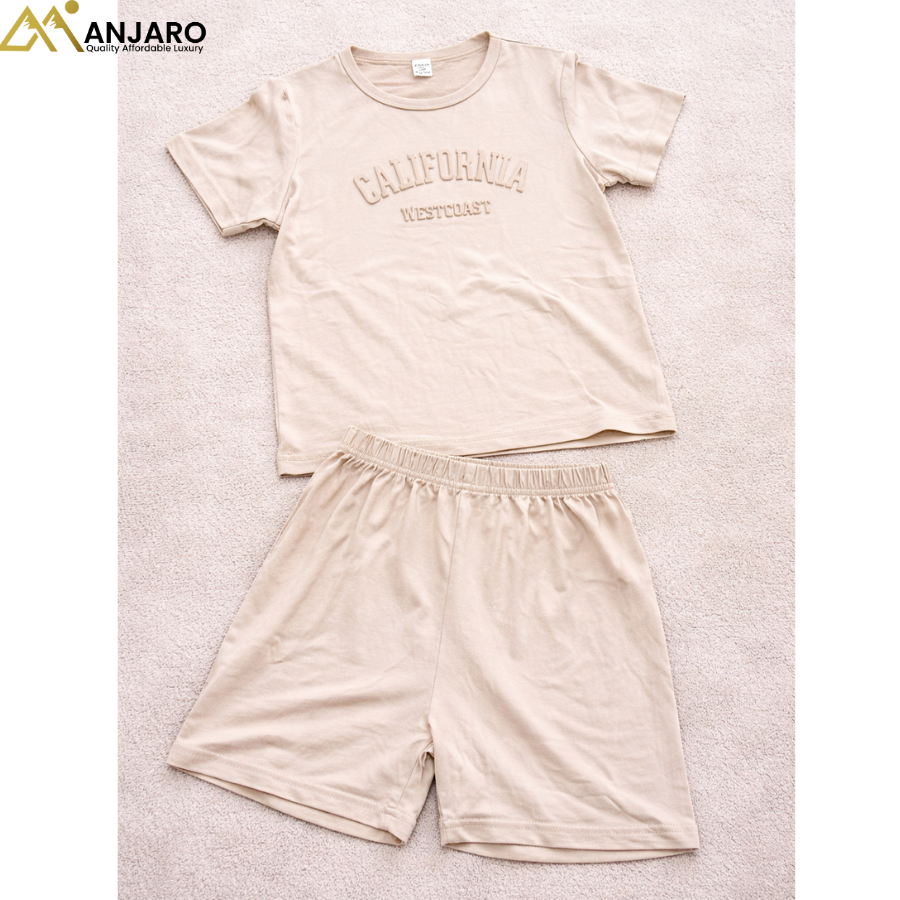 California West Coast Boys Two-Piece Shorts Set – 5/6/7 Years