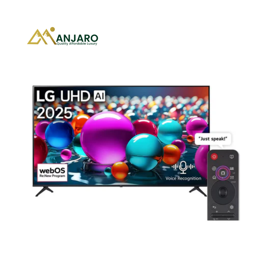LG 55" LED UHD Smart TV – 4K Satellite Television – Smart Streaming Display