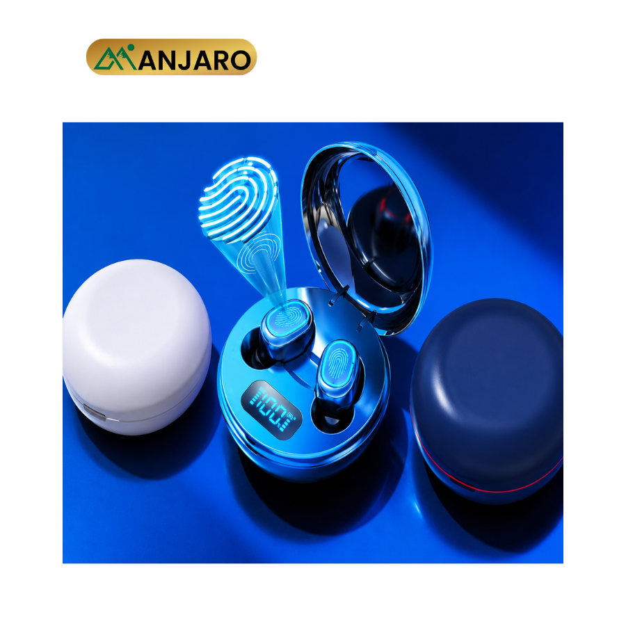 Bluetooth Headset – Black/White/Blue/Red/Green/Pink/Yellow/Light Green, 50mAh, 2–4H Call Time, Bluetooth 5.2 – A10