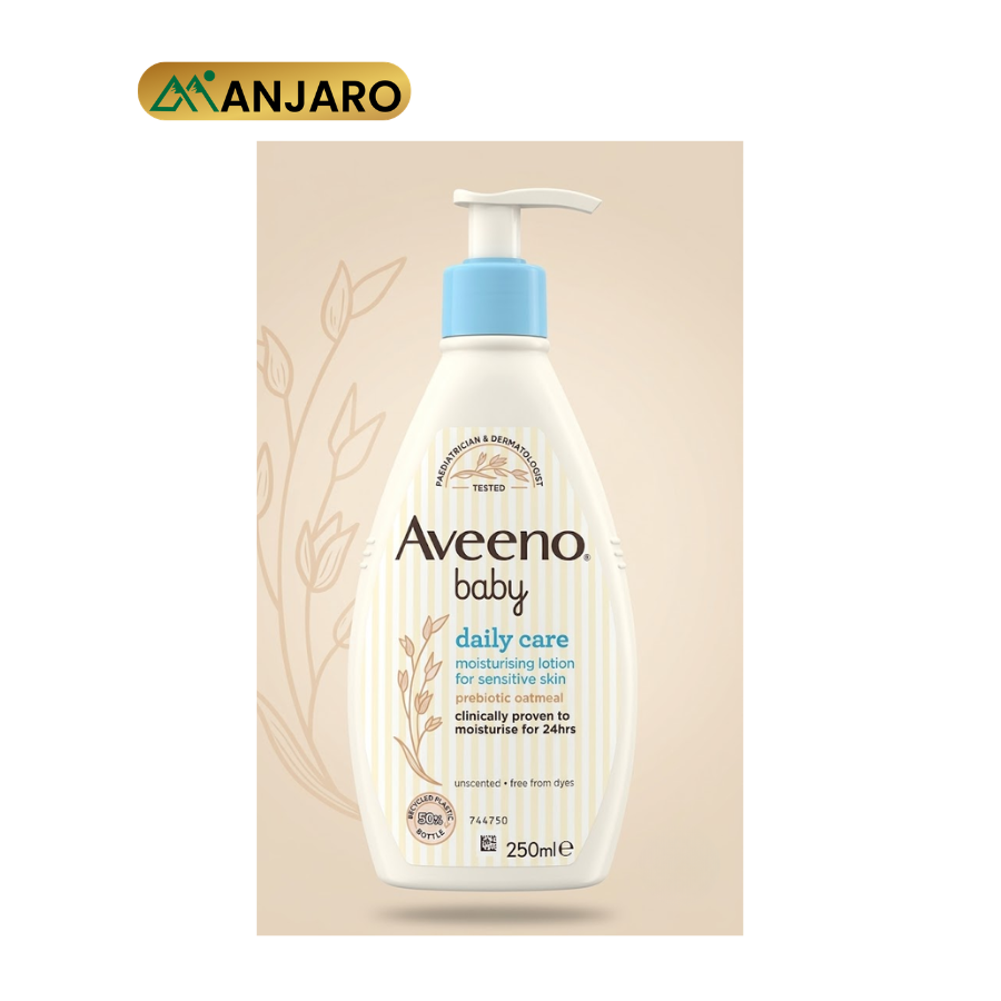 Aveeno Baby Body Lotion – Gentle Moisturizing Lotion for Soft, Smooth & Nourished Baby Skin