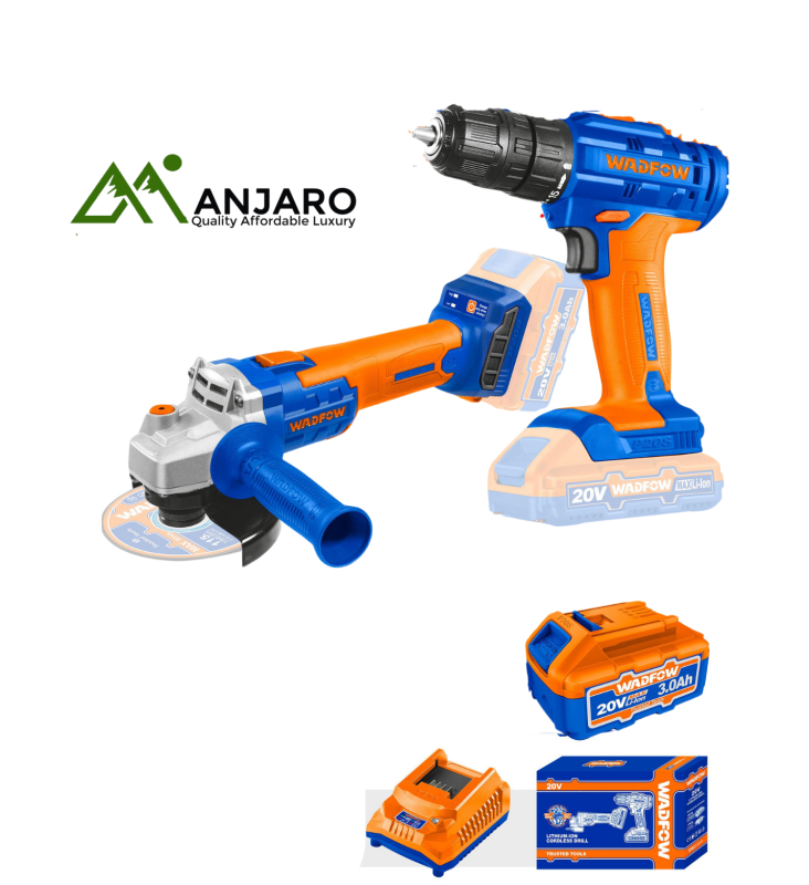 Wadfow Cordless 2 pcs combo kit 20V WCK20512