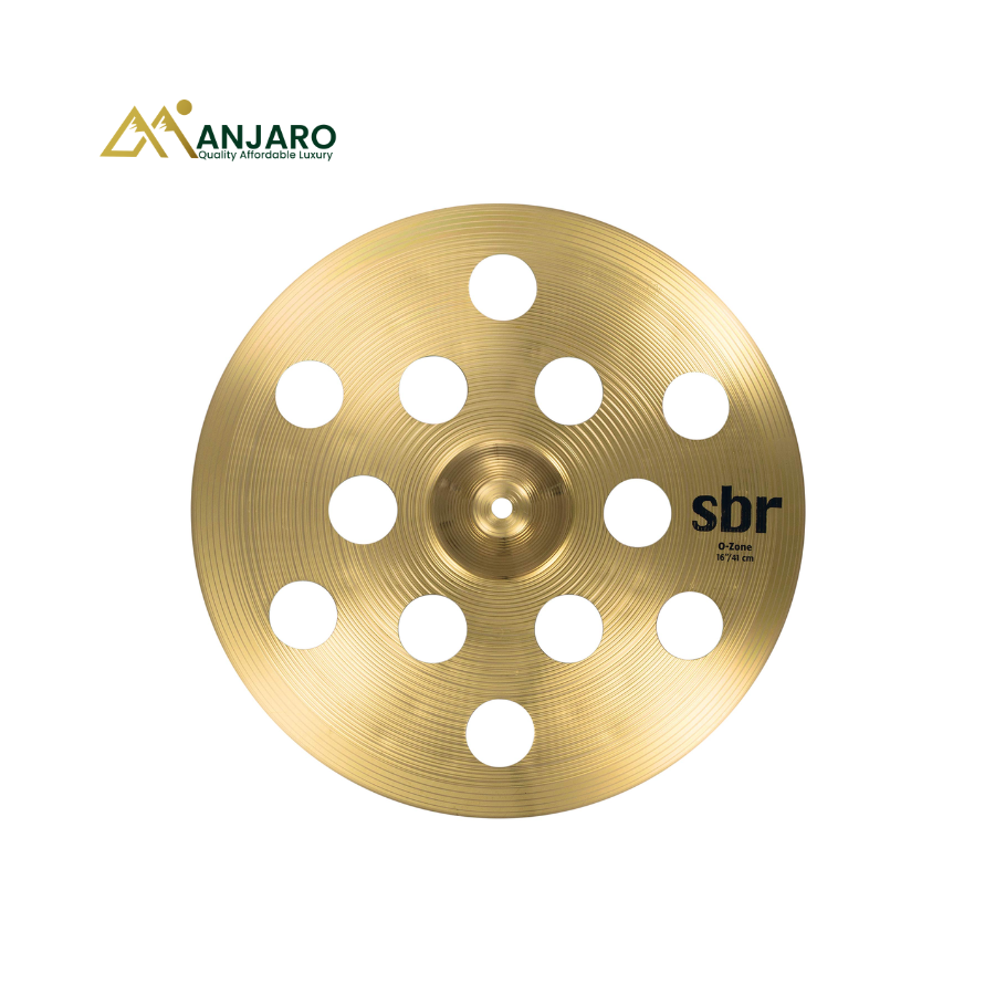 Sabian 5-Piece Drum Cymbal Set with Ozone Splash Cymbals – Professional B20 Bronze Performance Pack