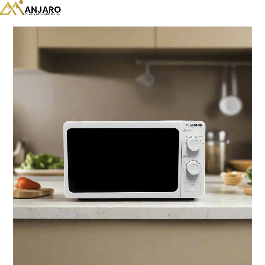Flamino Analogue Microwave Oven – 20L  FMWO20W