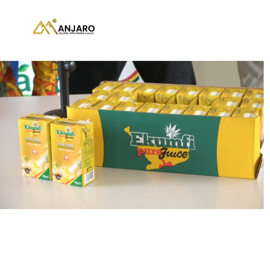 Ekumfi Pineapple Juice – 250ml (24 Pack | 100% Natural, Refreshing & Tropical)