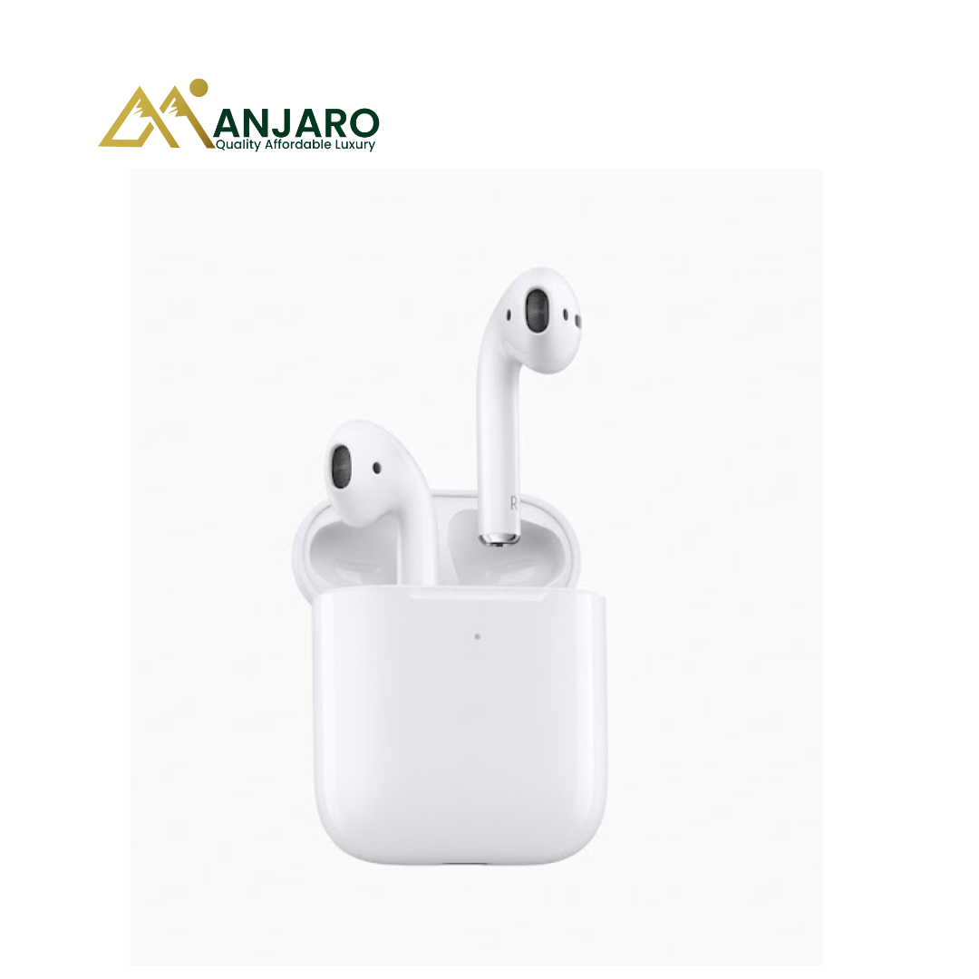 AirPods 2 High Quality Replica – Wireless Bluetooth Earbuds | Clear Sound, Deep Bass & Charging Case