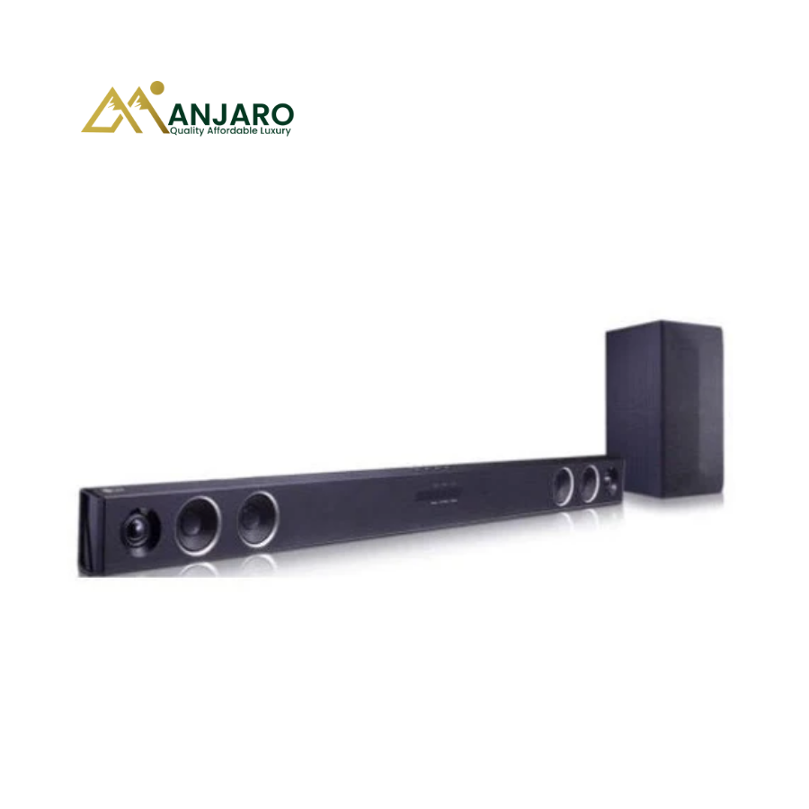 LG SQC2 2.1 Channel Sound Bar – 300W Wireless Subwoofer Audio System – Bluetooth Home Theater