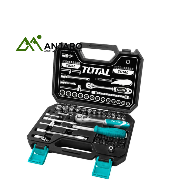 Total 45 Pcs 1/4" socket set THT141451
