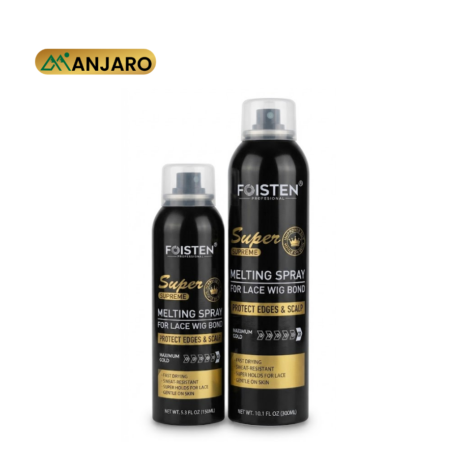 Foisten Melting Spray – Lace Melt Spray for Seamless Wig Installation & Natural Hairline Finish
