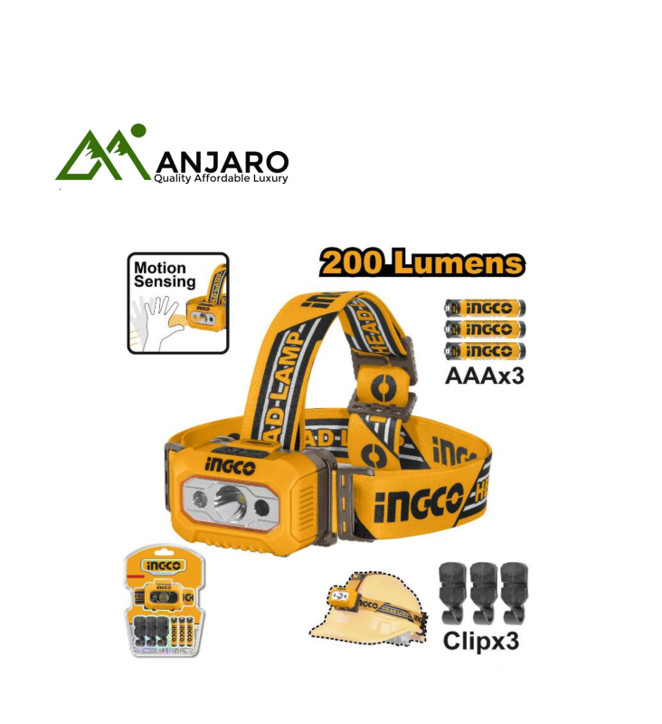 Ingco Headlamp  HHL013AAA8