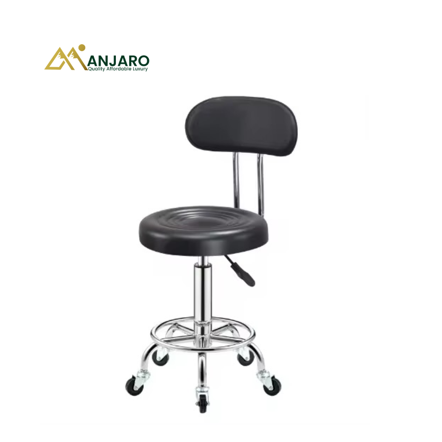 Lash Stool | Adjustable Salon Beauty Stool with Comfortable Seat & Smooth Rolling Wheels