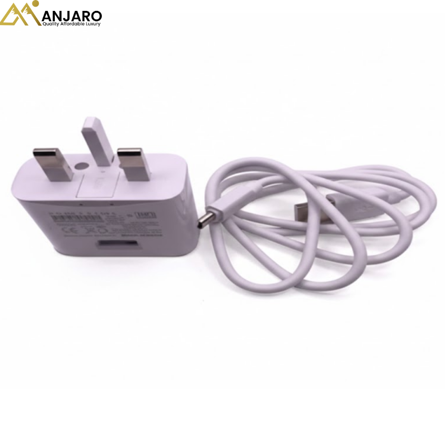 iPhone USB Power Adapter with Lightning Cable – White Charging Set