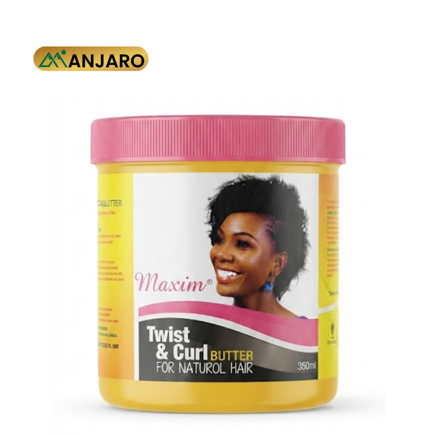 Maxim Twist & Curl Butter – Moisturizing Curl Defining Cream for Soft, Defined & Hydrated Curls