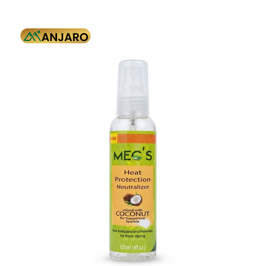 Mecs Heat Protectant Spray – Heat Protection Hair Spray for Blow Drying, Straightening & Curling