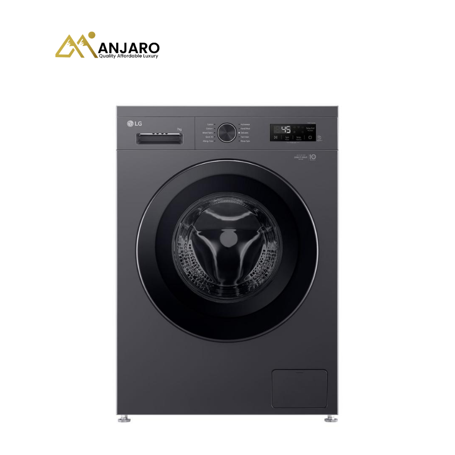 LG F2Y1HYP6J Front Load Washing Machine – 7kg, Smart Inverter, Steam Wash & Compact Design