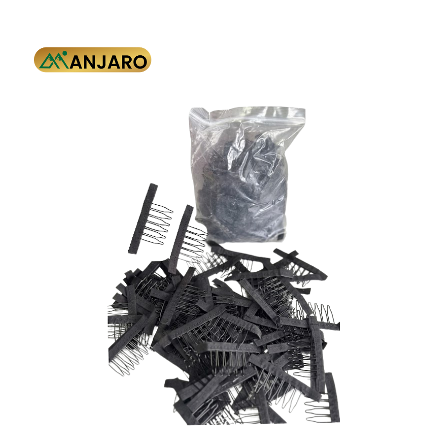 Ponytail Combs – 100 Pieces Hair Side Combs for Ponytails, Wigs & Hair Styling