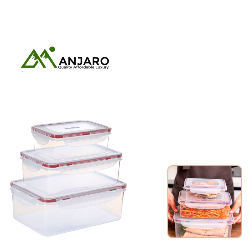 Decakila  Sealed Food Container SetKMTT123W
