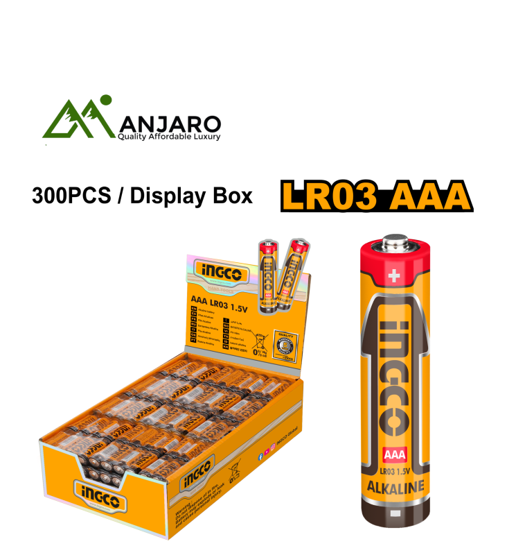 Ingco Alkaline battery HAB3A01
