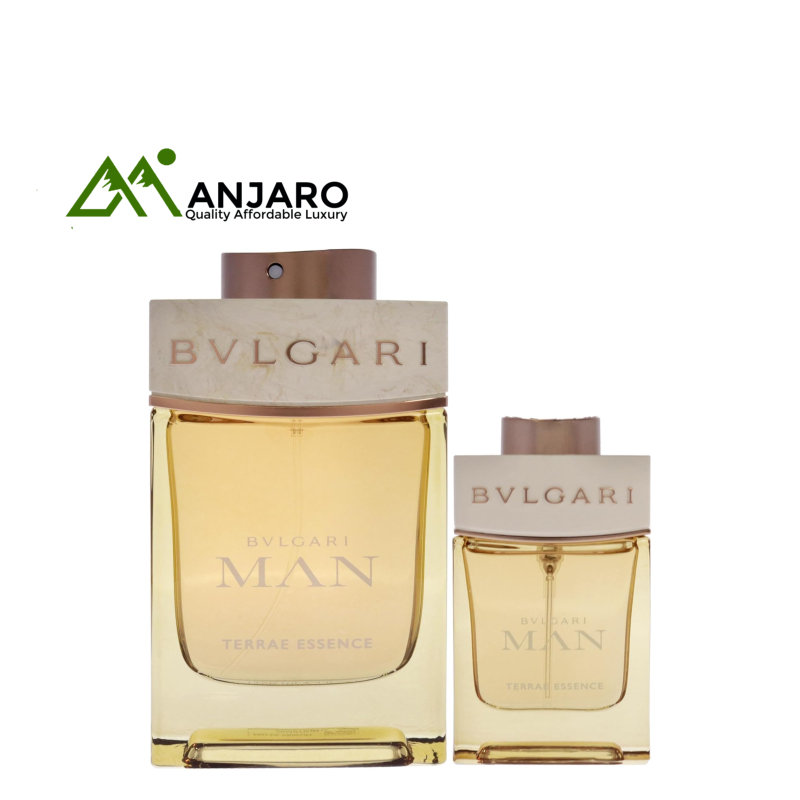 Bvlgari Man Terrae Essence (M) Gift Set – EDP 100ML + 15ML | Earthy, Refined, Long-Lasting