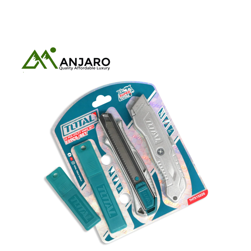 Total  22 Pcs utility knife set THT515226