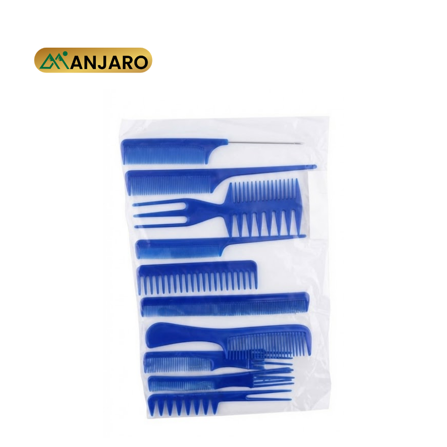 Comb Set – Hair Styling Comb Collection for Detangling, Parting & Everyday Hair Care