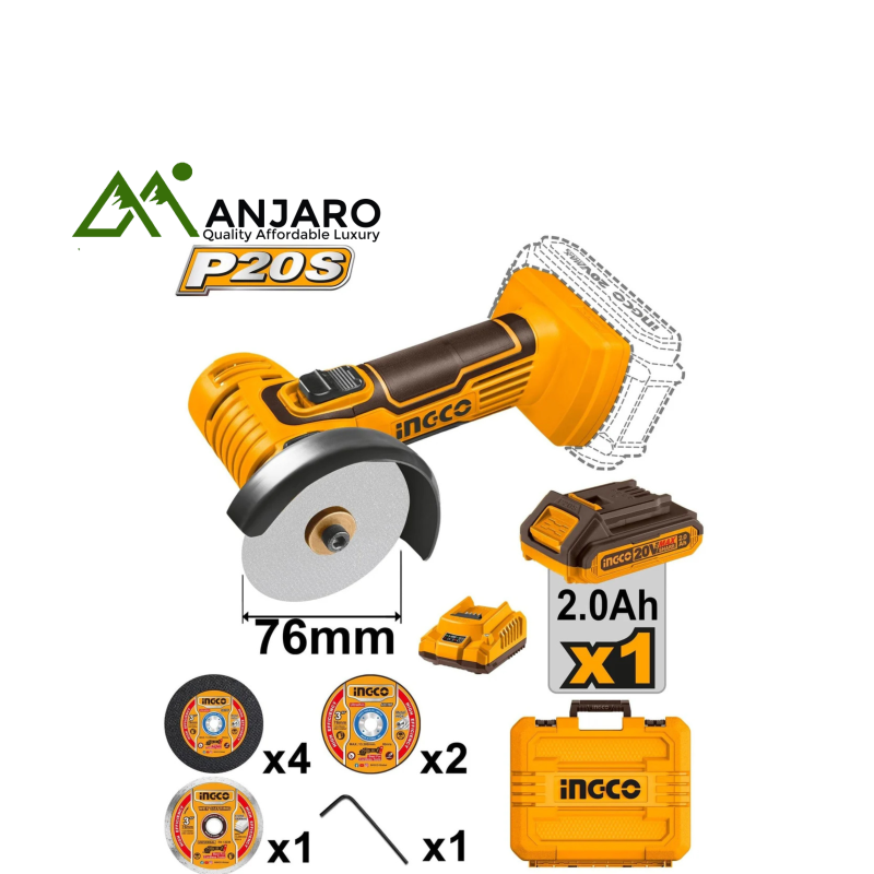Ingco CAGLI76012 Cordless mini cut-offtool