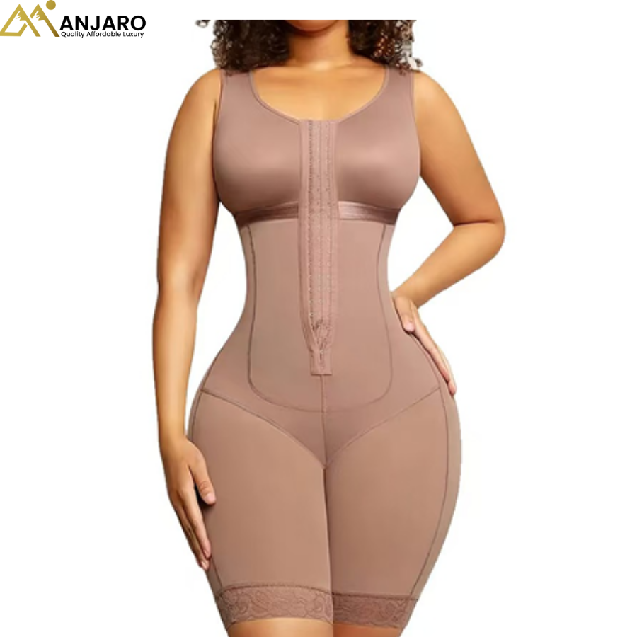 Silhouette Pro Front-Closure Body Shaper – Full Body Sculpting Suit 1123